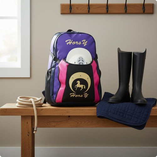Sac dos bottes casque - dos,
