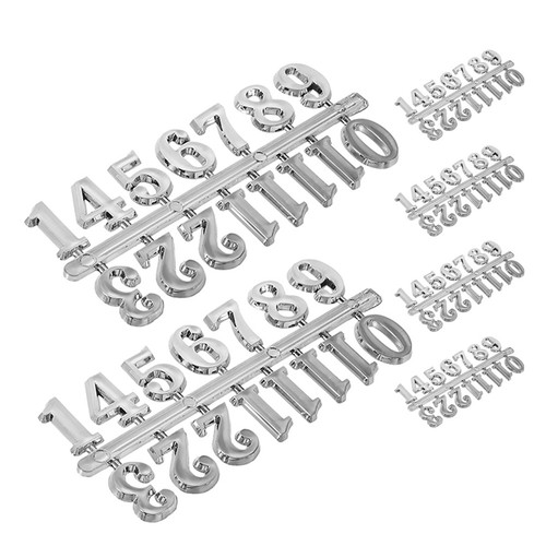 Sets chiffres l - de, l'horloge