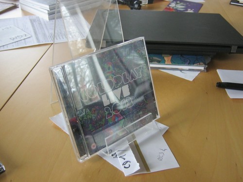 Coldplay live 2012 - cd,
