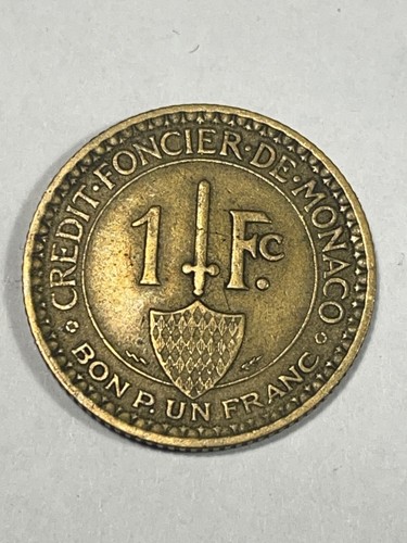Monnaie monaco franc louis - 1,