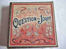 JEU DE PATIENCE ou CASSE TETE - LA QUESTION DU JOUR - COMPLET + REGLE DU JEU