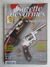 GAZETTE des ARMES N° 327/pistolet mitrailleur M.P.40/Pistolet 1733/Mauser 1896