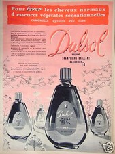 PUBLICITÉ DULSOL HUILE