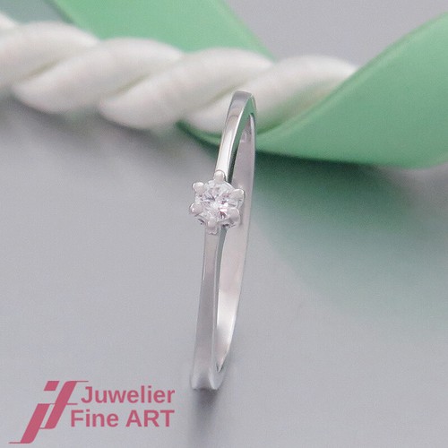 Bague solitaire classique avec - bague,