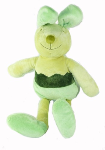 Peluche doudou lapin vert - doudou, yves