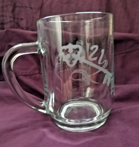 Unique glass pint mug - unique,