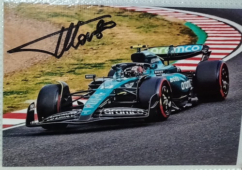 Autograph fernando alonso foto - autograph,