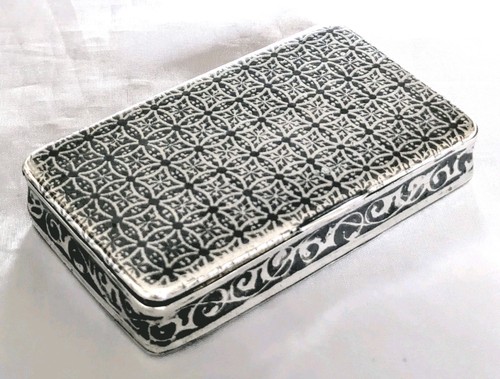 Tabatière grammes argent - tabatière,
