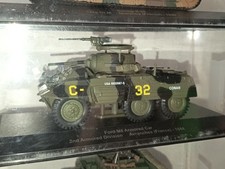 vehicule Militaire Usa Atlas 1 43 E Boite   Usa Light Armored Ford Car M 8 1944 