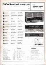 Service Manuel D'Instructions