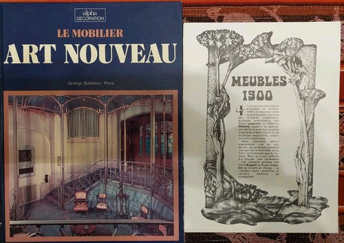 Mobilier art nouveau - le,