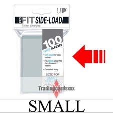 Ultra Pro - 100 Protèges Cartes SMALL : Pro-Fit Side-Load
