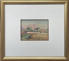 Tableau Peinture Cadre 20èm XXèm Henri Nardi Paysage Toulon Le Coudon Provence