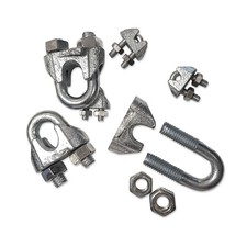 SERRE CABLE A ETRIER EN ACIER