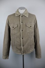 Levi's Veste Homme Tg. L Man Jacket Denim Jeans Vintage Coton Montone