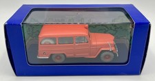 Voiture TINTIN - La Jeep Willys Overland Pompiers 1950 Affaire Tournesol - Neuf