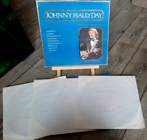 Johnny hallyday coffret - hallyday-coffret, (bleu)
