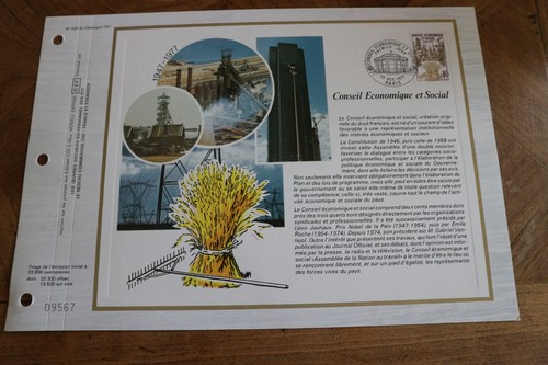 Feuillet cef 1977 - cef, 1er
