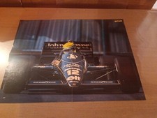 Poster Affiche 40 Cm X 60 Cm Ayton Senna Formule 1 F1 JPS Vintage
