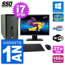 PC Tour HP 400 G1 Ecran 27"