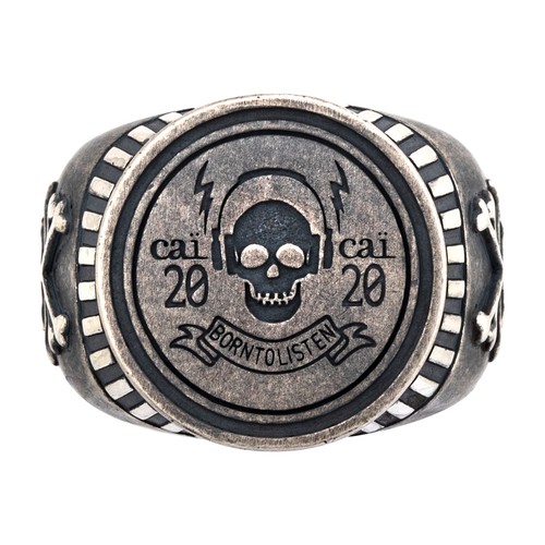 Bague cai argent sterling - en,