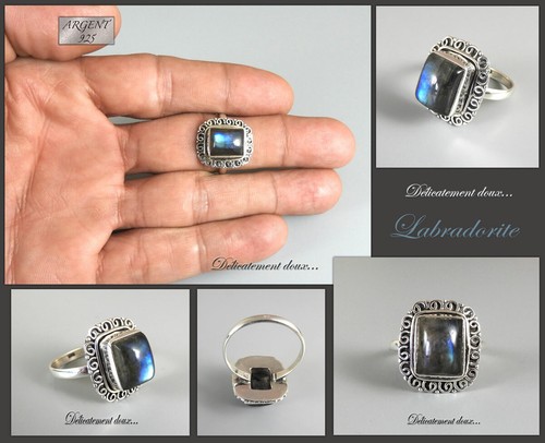 Belle bague argent 925 - argent, et