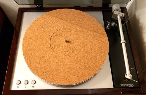 Thorens 1600 walnut platine - thorens, td