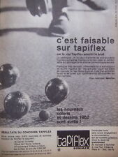 PUBLICITÉ JOUER A LA PETANQUE