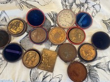 Lot Médailles bronze