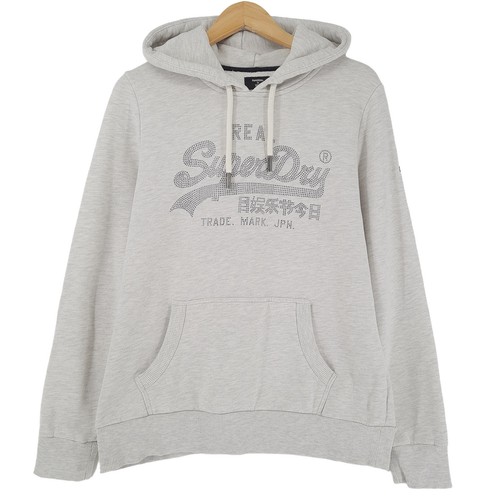 Superdry sweat capuche - sweat, gris
