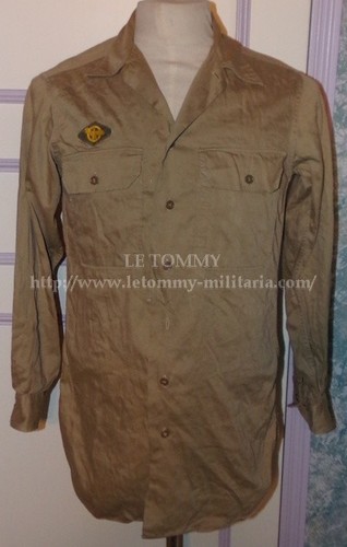 Chemise chino ww2 usa - ww2,