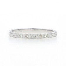 Or Blanc Diamant Art Déco
