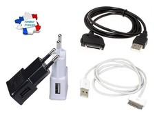 Chargeur 2 en 1 Adaptateur Secteur + Câble USB Pour Apple iPod Nano 5G