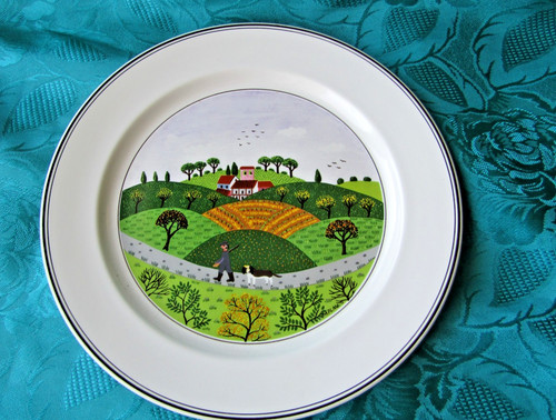 Assiette plate villeroy - assiette, et