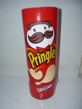 plv gonflable publicitaire chips pringles original / hauteur 49cm diamètre 17cm