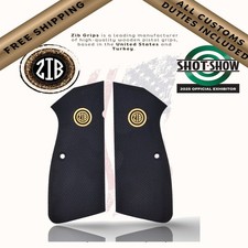 Poignées de pistolet série polymère Zib Grips pour Browning HPSPORT, logo...