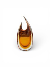 Vase en verre artistique style