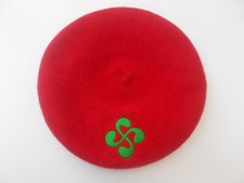 Béret basque rouge adulte