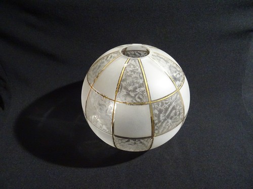 Ancien globe lampe petrole - lampe,
