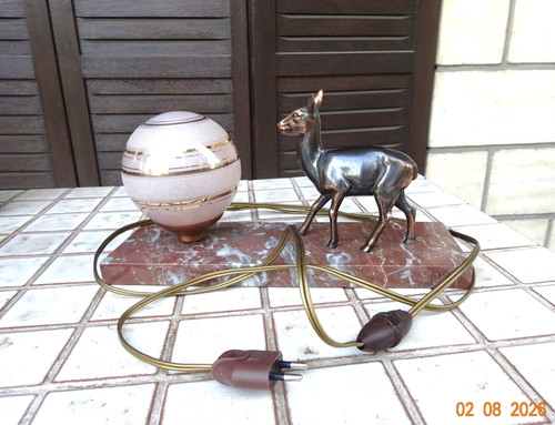 Lampe art deco - lampe,
