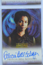 Complete Star Trek Deep Space Nine DS9 Felecia Bell Schafer A22 autograph card