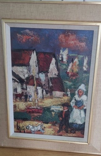 Henri anty 1910 1998 - d'anty, huile