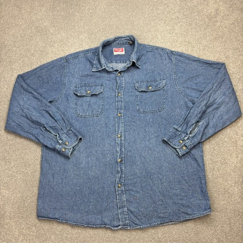 Chemise jean wrangler - chemise,