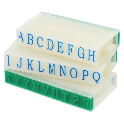 Détachable lettre tampon 26 - détachable,