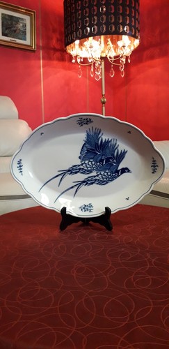 Plat ovale porcelaine - plat,