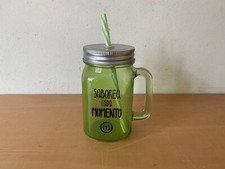 Jarre En Cristal McDONALS D'Occasion - Avec Couvercle - Couleur Verte