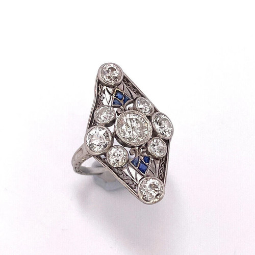 Bague fiançailles art - bague,