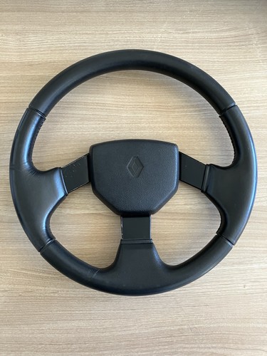 Volant cuir origine renault - cuir, d'origine