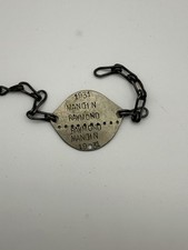 Plaque d’identité militaire française 1931 – Mangin Raymond – rare