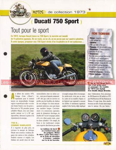 Ducati 750 sport 1973 - 750, joe
